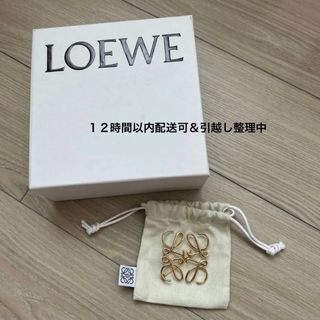 LOEWE - ロエベ アナグラム ブローチ ゴールド