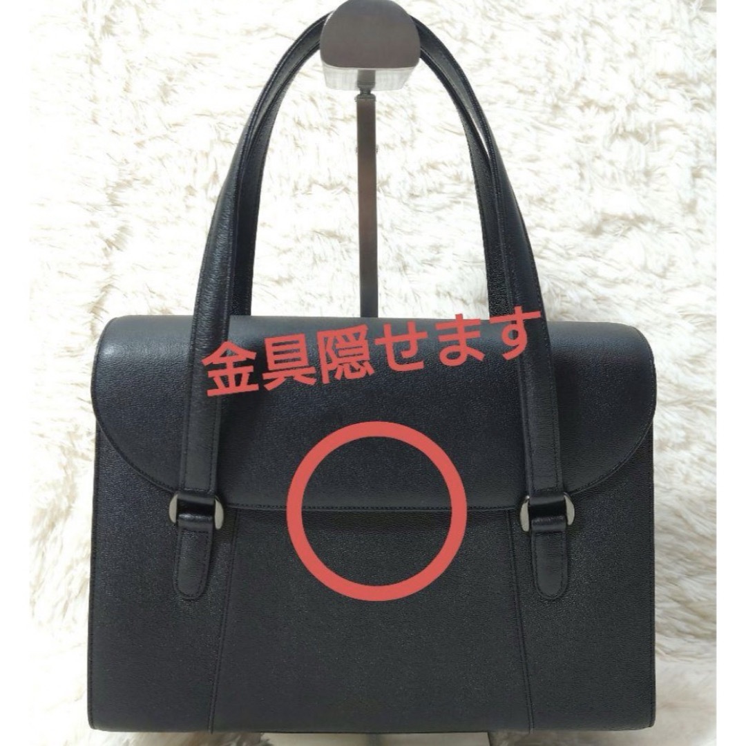 YUMI KATSURA(ユミカツラ)のフォーマルバッグ ハンドバッグ ブラック フォーマル 卒業式 入学式 法事 レディースのバッグ(ハンドバッグ)の商品写真