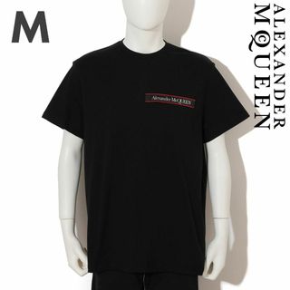 アレキサンダーマックイーン(Alexander McQueen)の新品 Alexander McQueen ロゴ パッチ Tシャツ(Tシャツ/カットソー(半袖/袖なし))