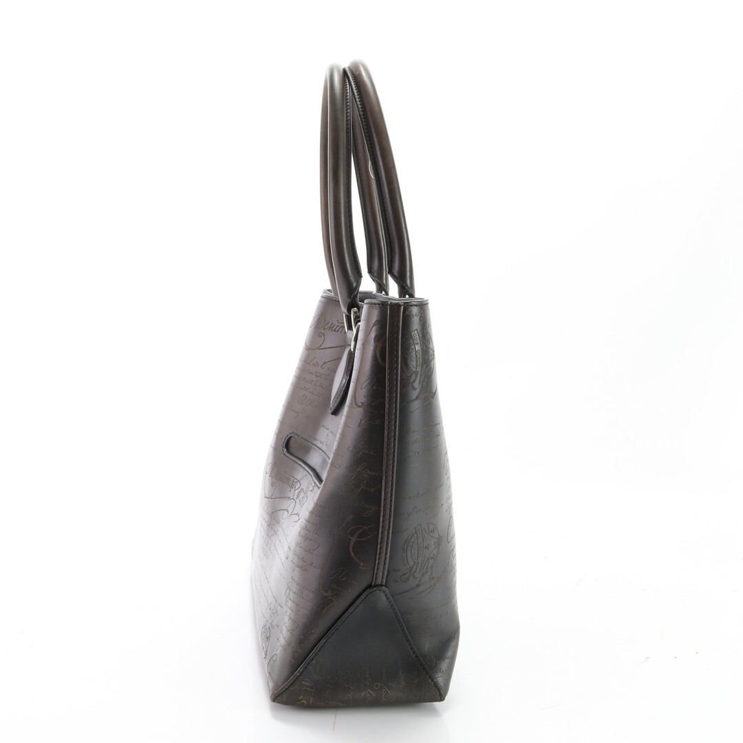 Berluti(ベルルッティ)の極美品 ベルルッティ トゥジュール スクリット レザー トート バッグ ショルダー ビジネス 通勤 書類鞄 本革 A4 メンズ EEM W16-5 メンズのバッグ(トートバッグ)の商品写真