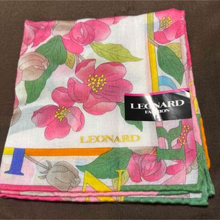 LEONARD - LEONARD レオナール　大判ハンカチ　新品