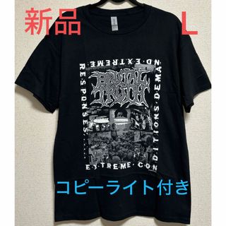 新品　BRUTAL TRUTHのTシャツ　Lサイズ　ブルータルトゥルース(Tシャツ/カットソー(半袖/袖なし))