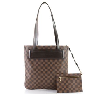 ルイヴィトン(LOUIS VUITTON)の極美品 ルイヴィトン ダミエ クリフトン N51149 レザー トート バッグ ショルダー ビジネス 通勤 書類鞄 本革 A4 メンズ EEM W18-5(トートバッグ)