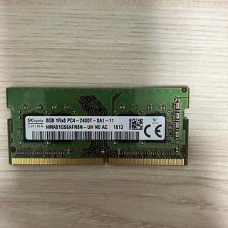 メモリ　8GB 1R×8 PC4-2400T-SA1-11  ユーズド(PCパーツ)