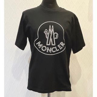 モンクレール(MONCLER)のMONCLER モンクレール コットン レディース Tシャツ ブラック(Tシャツ(半袖/袖なし))