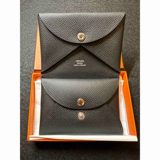 エルメス(Hermes)のエルメス　カルヴィデュオ　ノワール(財布)