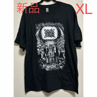 新品　Napalm Death SCUM Tシャツ　XL ナパームデス(Tシャツ/カットソー(半袖/袖なし))