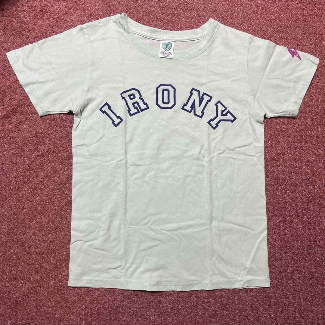 IRONY(アイロニー)のIRONY/アイロニー☻ロゴ入りTシャツ レディースのトップス(Tシャツ(半袖/袖なし))の商品写真