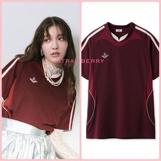 リリーブラウン(Lily Brown)のLILYBROWN リリーブラウン LILYフットボールTシャツ 24ss(Tシャツ(半袖/袖なし))