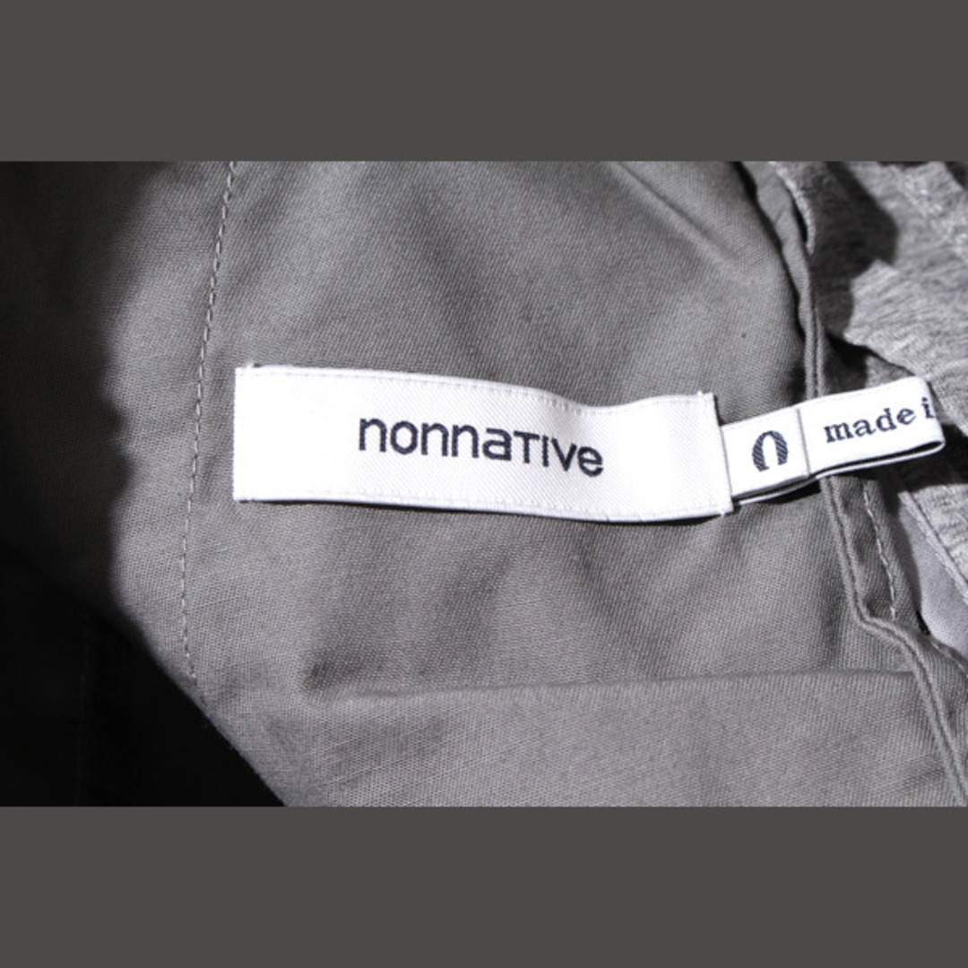 nonnative(ノンネイティブ)のノンネイティブ SIZE:0 ジャージー ショーツ GRAY グレー メンズのパンツ(ショートパンツ)の商品写真