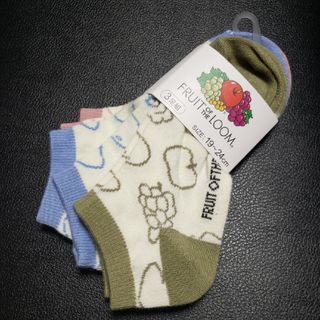 FRUIT OF THE LOOM - 【新品】 フルーツ 靴下 3足