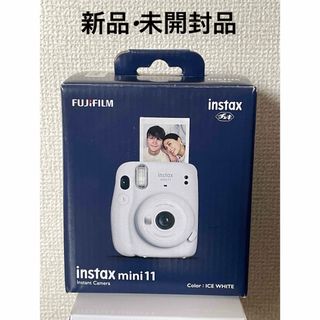 フジフイルム(富士フイルム)のチェキ　インスタントカメラ　（旧モデル）mini 11 アイスホワイト(フィルムカメラ)