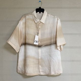 ZARA - 新品 正規品 ZARA ザラ メンズ オーバーサイズ モダル 半袖シャツ XL