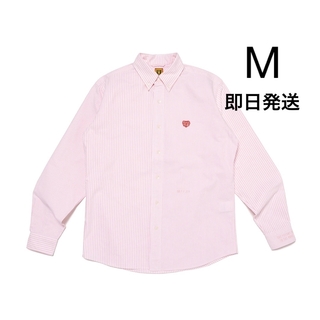 HUMAN MADE - HUMAN MADE Stripe Oxford Bd Shirt "Pink"