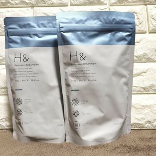 H& アッシュアンド 高濃度水素 入浴剤  750g (30回分) ×2(入浴剤/バスソルト)