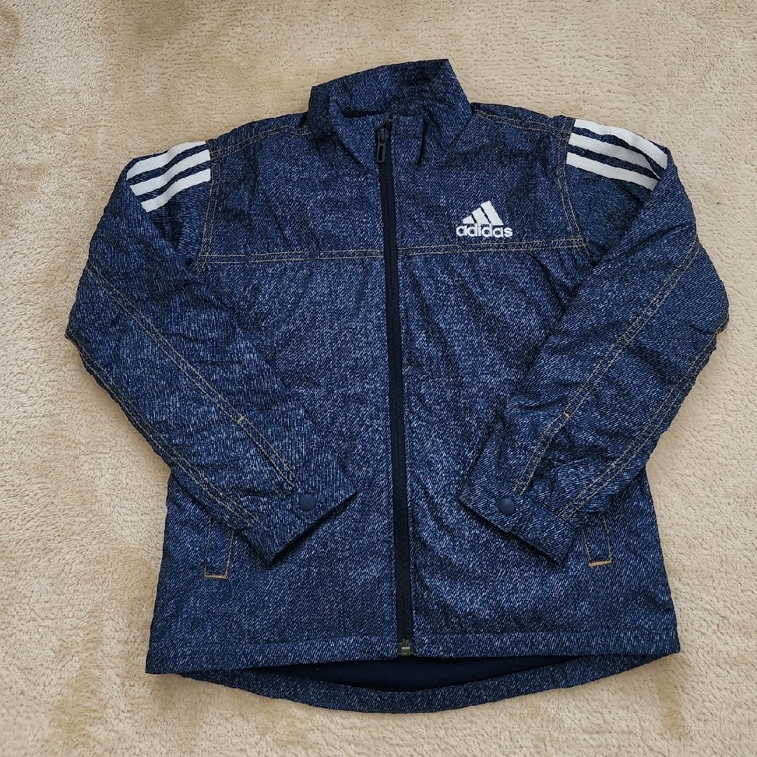 adidas(アディダス)のアディダス ウインドブレーカー 130 ① キッズ/ベビー/マタニティのキッズ服男の子用(90cm~)(ジャケット/上着)の商品写真