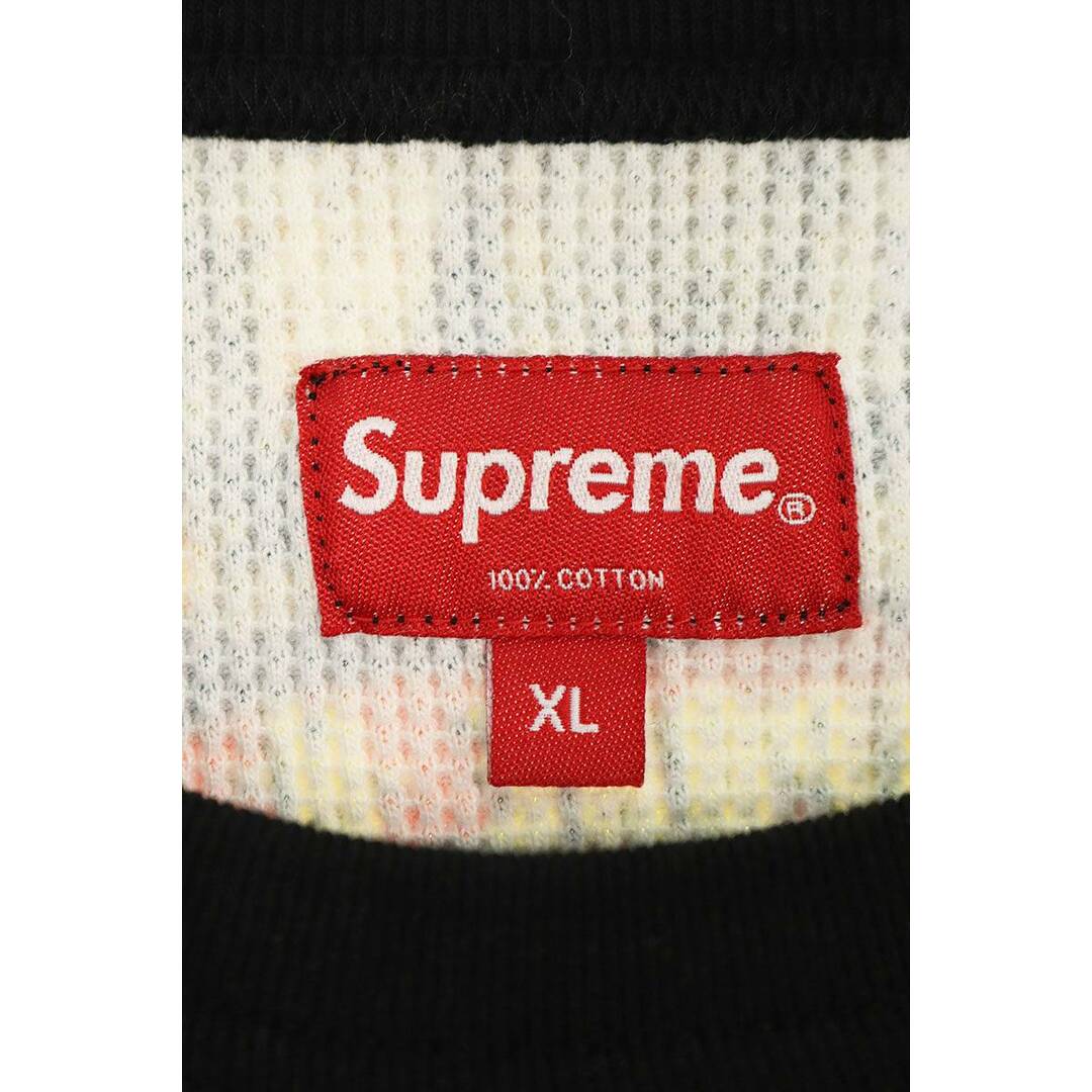 Supreme(シュプリーム)のシュプリーム  16AW  War Report Waffle Thermal ワーレポート総柄プリントワッフルサーマル長袖カットソー メンズ XL メンズのトップス(Tシャツ/カットソー(七分/長袖))の商品写真