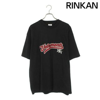 ヴェトモン(VETEMENTS)のヴェトモン  18SS  MSS18TR37 ベースボールロゴオーバーサイズTシャツ メンズ S(Tシャツ/カットソー(半袖/袖なし))