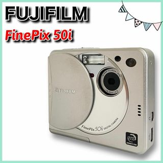 フジフイルム(富士フイルム)の【動作確認済み】FJIFILM　FinePix 50i　デジタルカメラ(コンパクトデジタルカメラ)