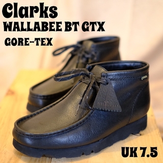クラークス(Clarks)のClarks WALLABEE BT GTX /BLACK/ GORE-TEX(ブーツ)