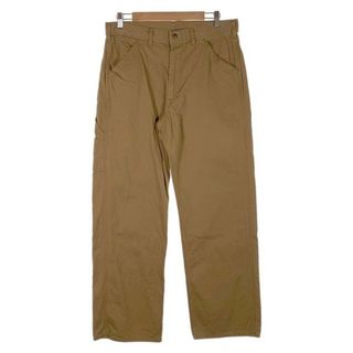 STANDARD CALIFORNIA スタンダードカリフォルニア ヘリンボーン コットンワークパンツ ブラウン Size 32