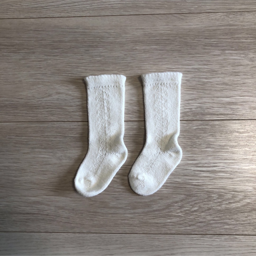 condor★knee socks with side openwork キッズ/ベビー/マタニティのこども用ファッション小物(靴下/タイツ)の商品写真