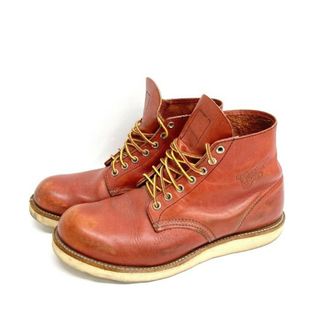 レッドウィング(REDWING)の★REDWING レッドウィング 8166 6 CLASSIC ROUND 6インチ クラシックラウンド オロラセット 09年 ブラウン Size 9D (27cm)(ブーツ)