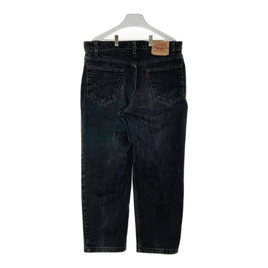 Levi's(リーバイス)の★Levi’s リーバイス 550 0260 USA製 00s 後染め ボタン裏554 デニムパンツ ブラック sizeW36 メンズのパンツ(デニム/ジーンズ)の商品写真