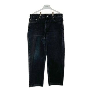 リーバイス(Levi's)の★Levi’s リーバイス 550 0260 USA製 00s 後染め ボタン裏554 デニムパンツ ブラック sizeW36(デニム/ジーンズ)