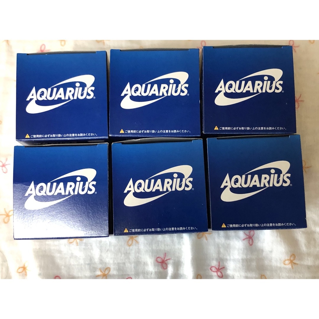 非売品  アクエリアス  AQUARIUS 本田圭佑 グラス コップ 6個セット エンタメ/ホビーのタレントグッズ(スポーツ選手)の商品写真