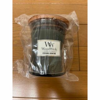 カメヤマ(Kameyama)の【新品】カメヤマ キャンドル WW ジャーM バンファイア Wood Wick(キャンドル)