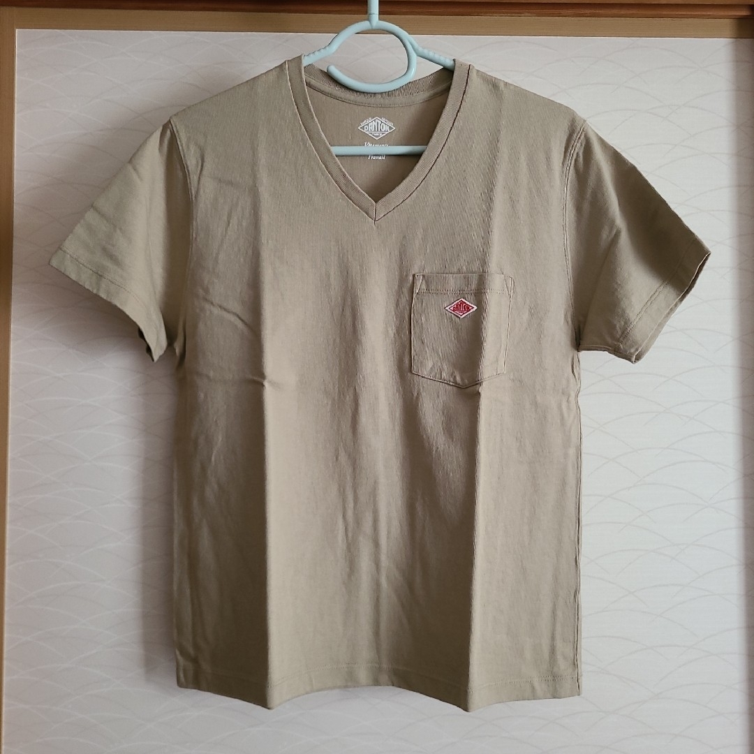 DANTON(ダントン)の【美品】ダントン Tシャツ ベージュ 36 レディースのトップス(Tシャツ(半袖/袖なし))の商品写真