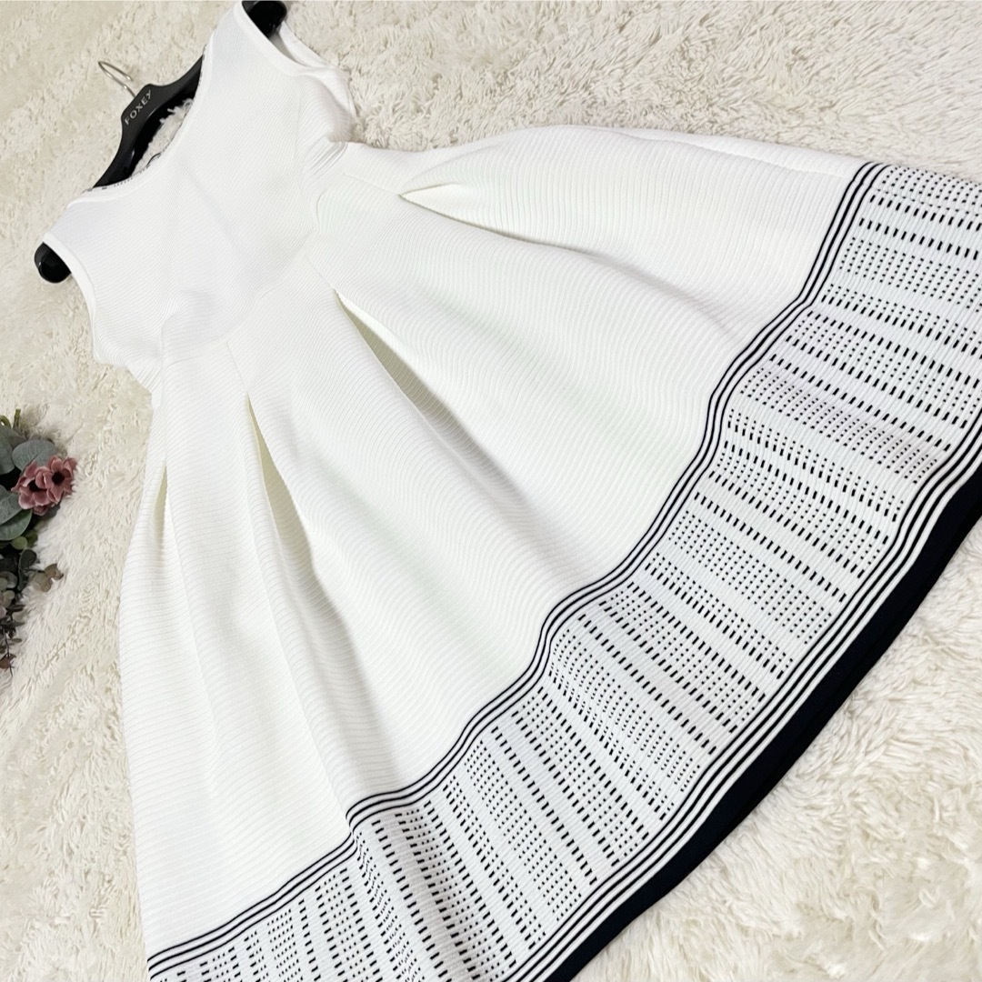 美品★FOXEY フォクシー ワンピース 40 美品★FOXEY フォクシー ワンピース 40