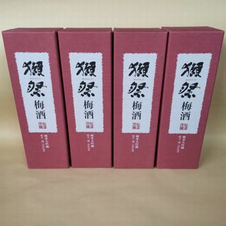 獺祭 梅酒 磨き二割三分仕込み 720ml×4本 2024年製造(リキュール/果実酒)