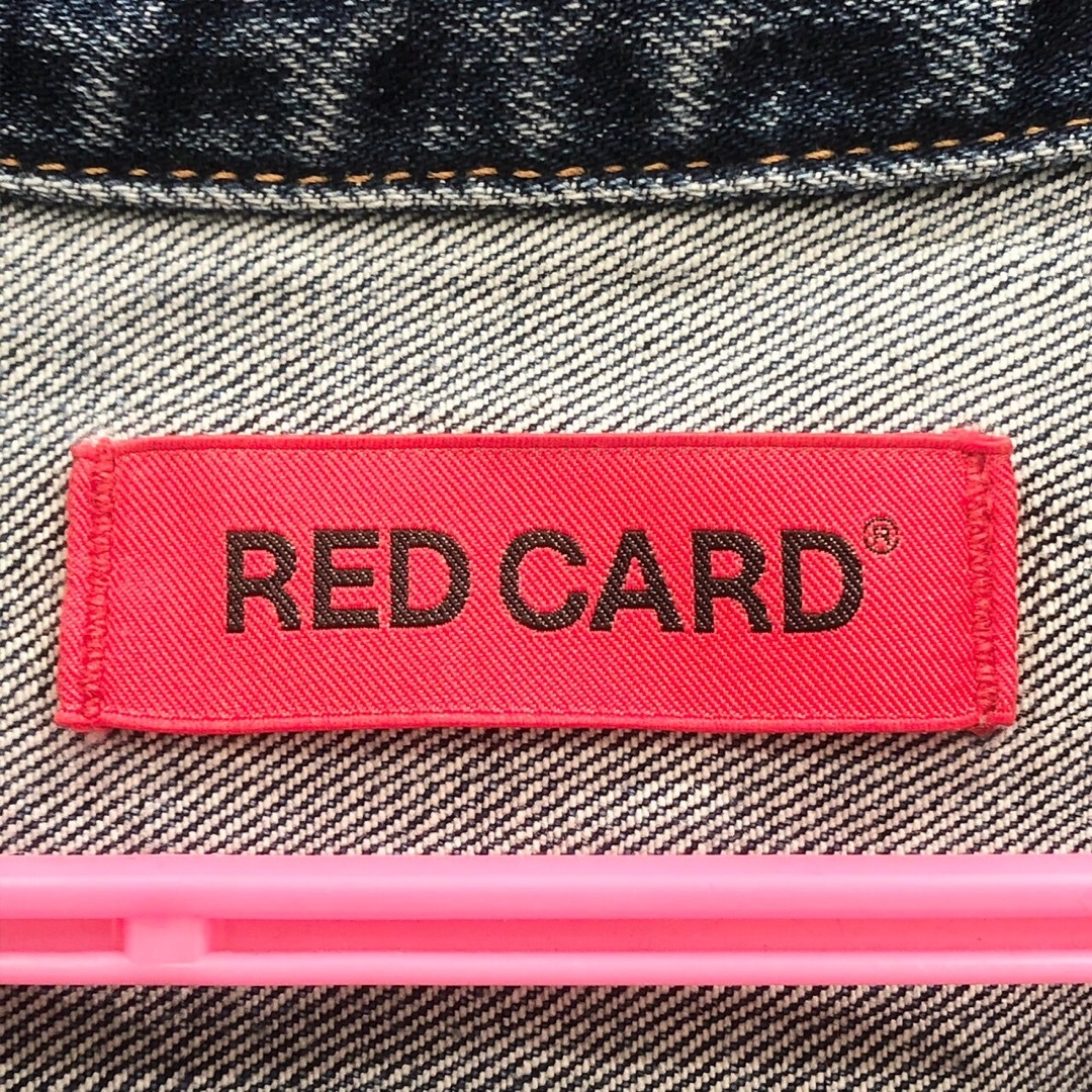 RED CARD(レッドカード)の極美品 RED CARD レッドカード デニムジャケット メンズ サイズ2 メンズのジャケット/アウター(Gジャン/デニムジャケット)の商品写真