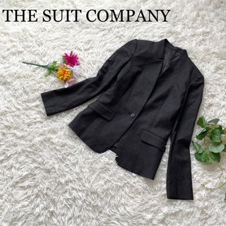 スーツカンパニー(THE SUIT COMPANY)の【高級素材】スーツカンパニー　カラーレスウールジャケット　イタリアウール(テーラードジャケット)