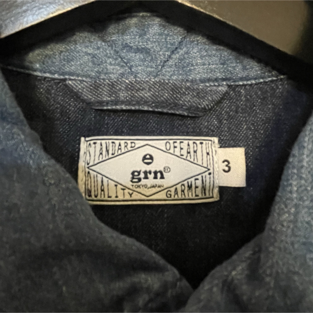 grn(ジーアールエヌ)のgrn デニムシャツ メンズのトップス(シャツ)の商品写真