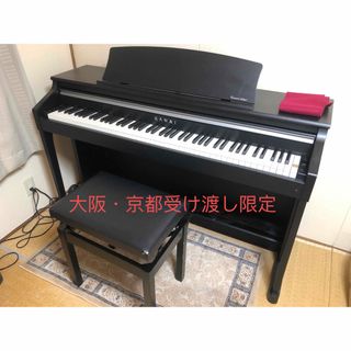 定価20万 木製鍵盤電子ピアノ KAWAI CA15B(電子ピアノ)