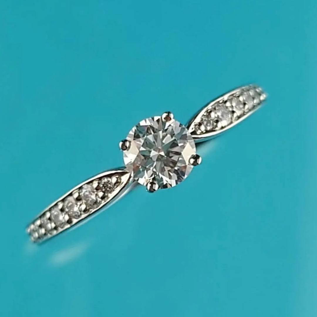 Tiffany & Co.(ティファニー)のティファニー Pt950ダイヤモンドリング プラチナ ダイヤ レディースのアクセサリー(リング(指輪))の商品写真