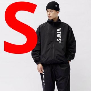 ダブルタップス(W)taps)の24SS WTAPS TRACK JACKET NYLON TUSSAH 黒S(ナイロンジャケット)