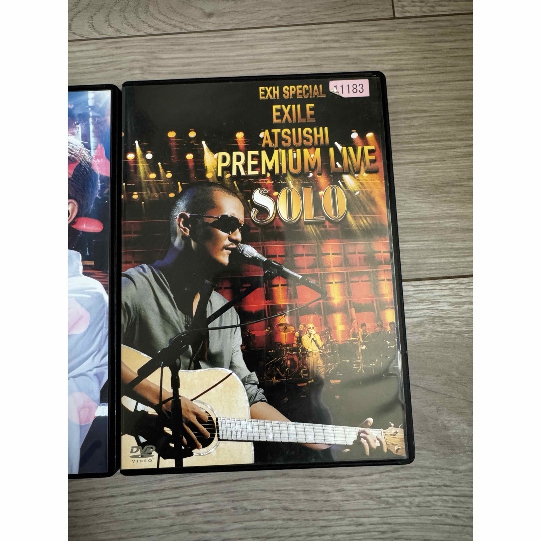 EXILE(エグザイル)のEXILE ATSUSHI Solo DVD まとめ売り エンタメ/ホビーのCD(ポップス/ロック(邦楽))の商品写真