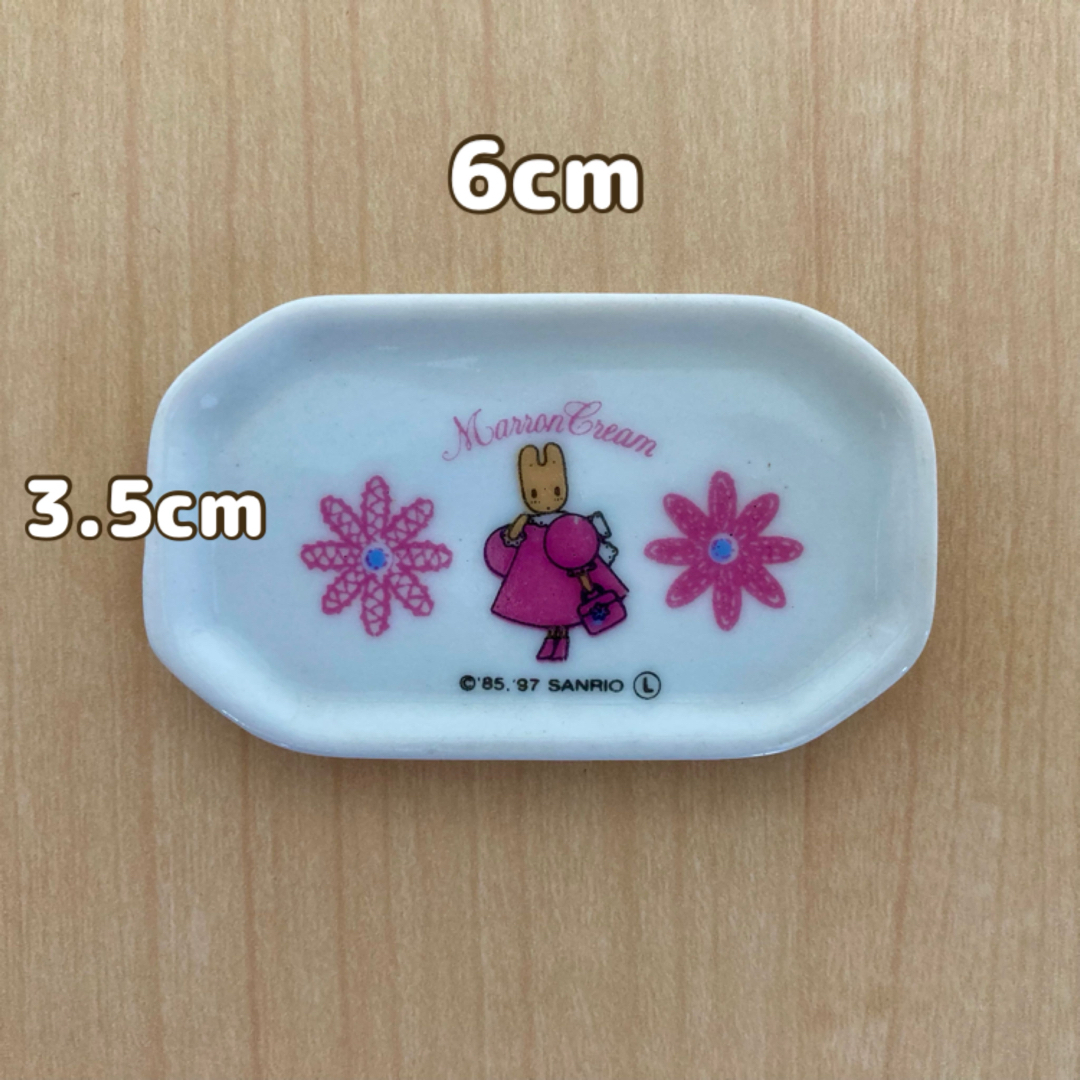 サンリオ ミニチュア 食器 エンタメ/ホビーのおもちゃ/ぬいぐるみ(キャラクターグッズ)の商品写真