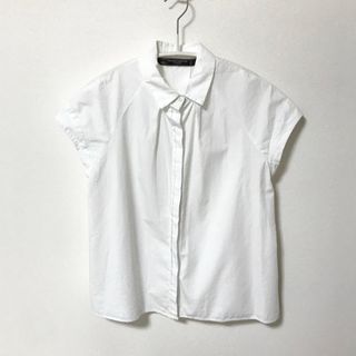 ザラ(ZARA)のZARA ショート丈シャツ(シャツ/ブラウス(半袖/袖なし))