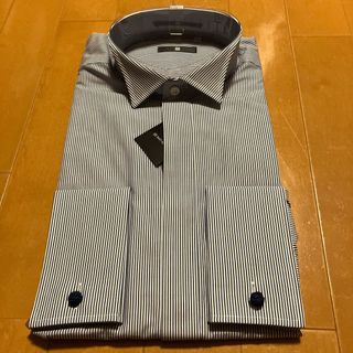 THE SUIT COMPANY - 新品　【BL-3】ウイングカラードレスワイシャツ　S(37-80)