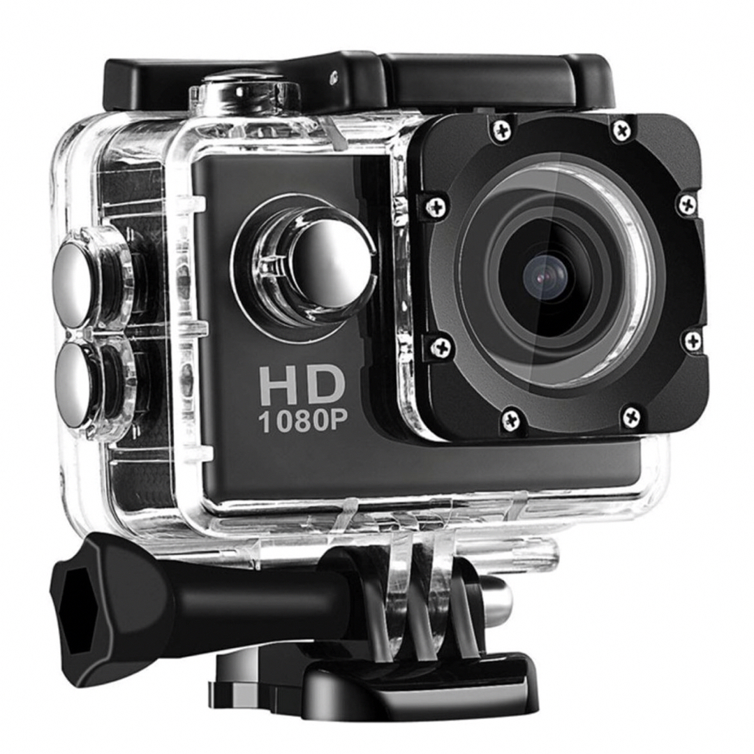 アクションカメラマン 新作  ハイビジョン  防水 ビデオカメラ HD DV スマホ/家電/カメラのカメラ(コンパクトデジタルカメラ)の商品写真