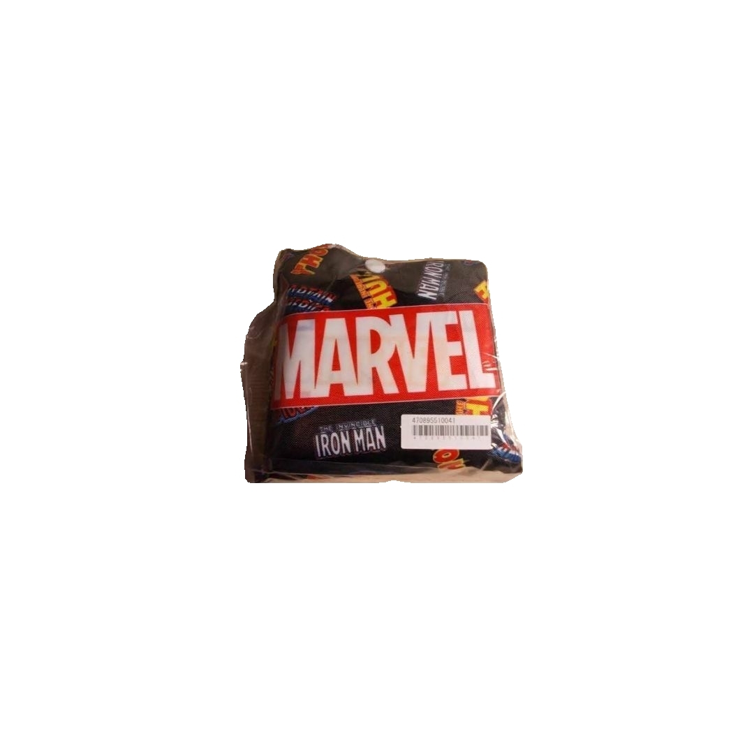 MARVEL マーベル エコバッグ レッド＆ブラック（キャラクター＆ロゴ）新品 エンタメ/ホビーのアニメグッズ(その他)の商品写真