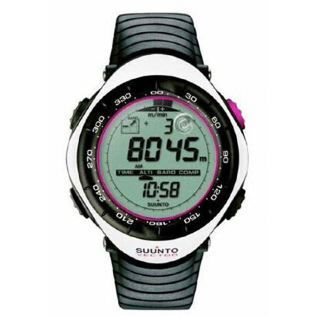 SUUNTO(スント)のSUUNTO VECTOR ノーザンホワイト スント ベクターコア レガッタ  メンズの時計(腕時計(デジタル))の商品写真