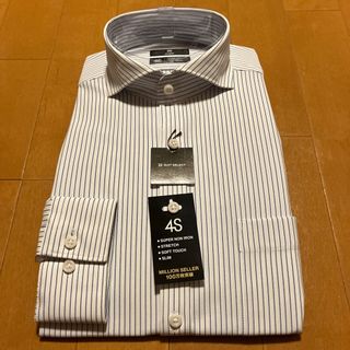 THE SUIT COMPANY - 新品　【スーツセレクト】SKINNY【4S】ドレスワイシャツ　S(37-80)