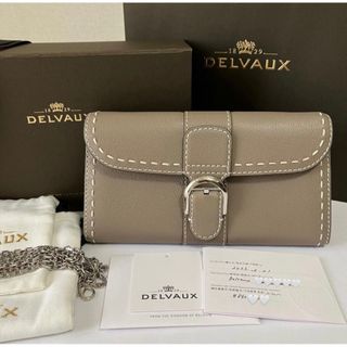 DELVAUX - ✴︎ 新品未使用 delvaux デルヴォー ブリヨン チェーンウォレット