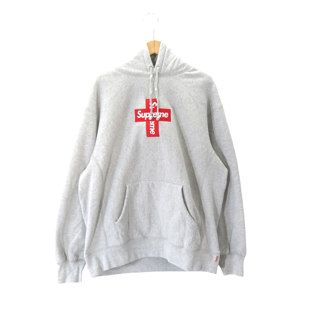 Supreme(シュプリーム)のSupreme 20aw Cross Box Logo Hooded Sweatshirt メンズのトップス(パーカー)の商品写真